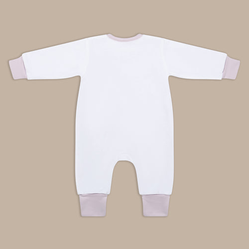 Zip Up Onesie Cozy Lilac