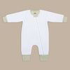 Zip Up Onesie Cozy Greeny