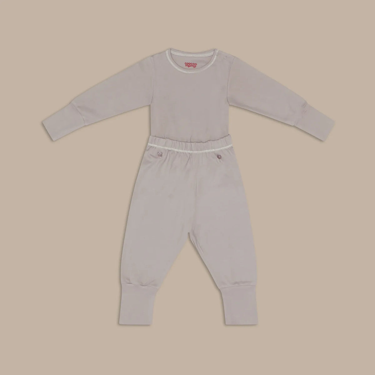 No Show Tummy Pj Greige