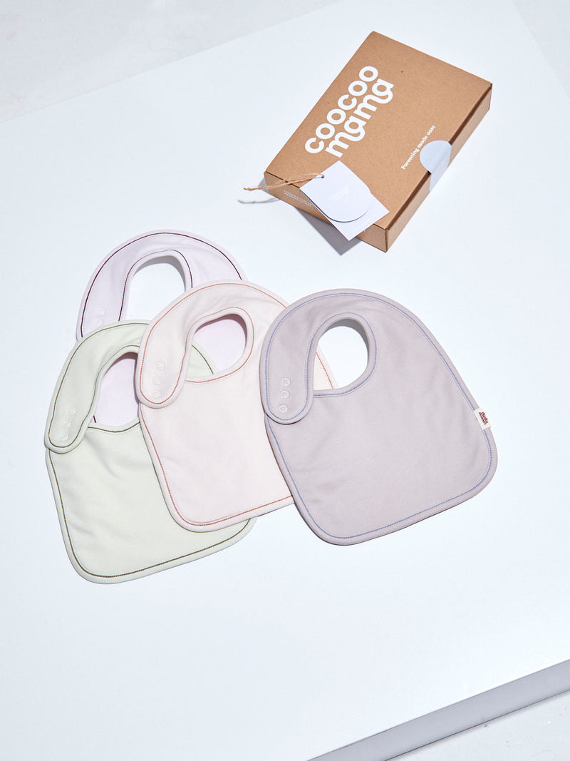 Teething Bib Greige