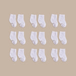 Stay on Socks Cool White