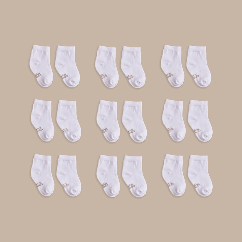 Stay on Socks Cool White